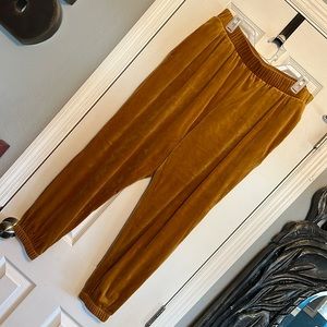 Velour joggers